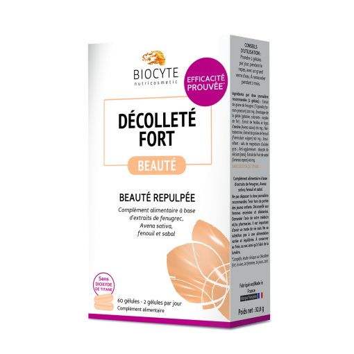 Viên uống giúp săn chắc ngực Biocyte Décolleté Fort 1