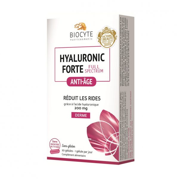 Viên uống giảm nhăn, cung cấp độ ẩm da Biocyte Hyaluronic Forte Full Spectrum 5
