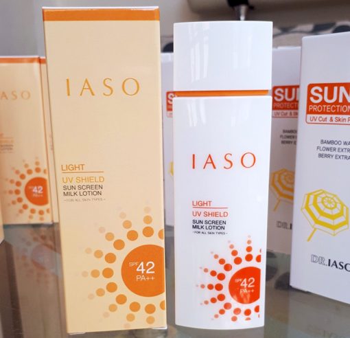 Sữa dưỡng da chống nắng IASO UV Shield Sun Screen Milk Lotion SPF42 PA++ 70ML 1