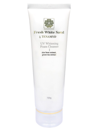Sữa rửa mặt dành cho da dầu và da hỗn hợp - FRESH WHITE SAND BY TENAMYD UV WHITENING FOAM CLEANSER 1/ Tuýp/ 120g 1