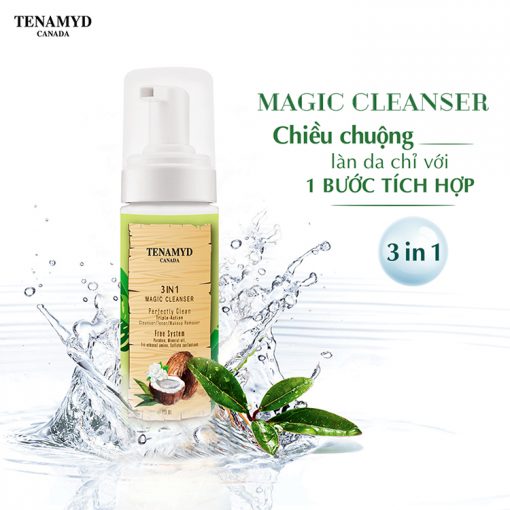 Sửa rửa mặt 3 trong 1 Magic Cleanser Tenamyd 120ml 1